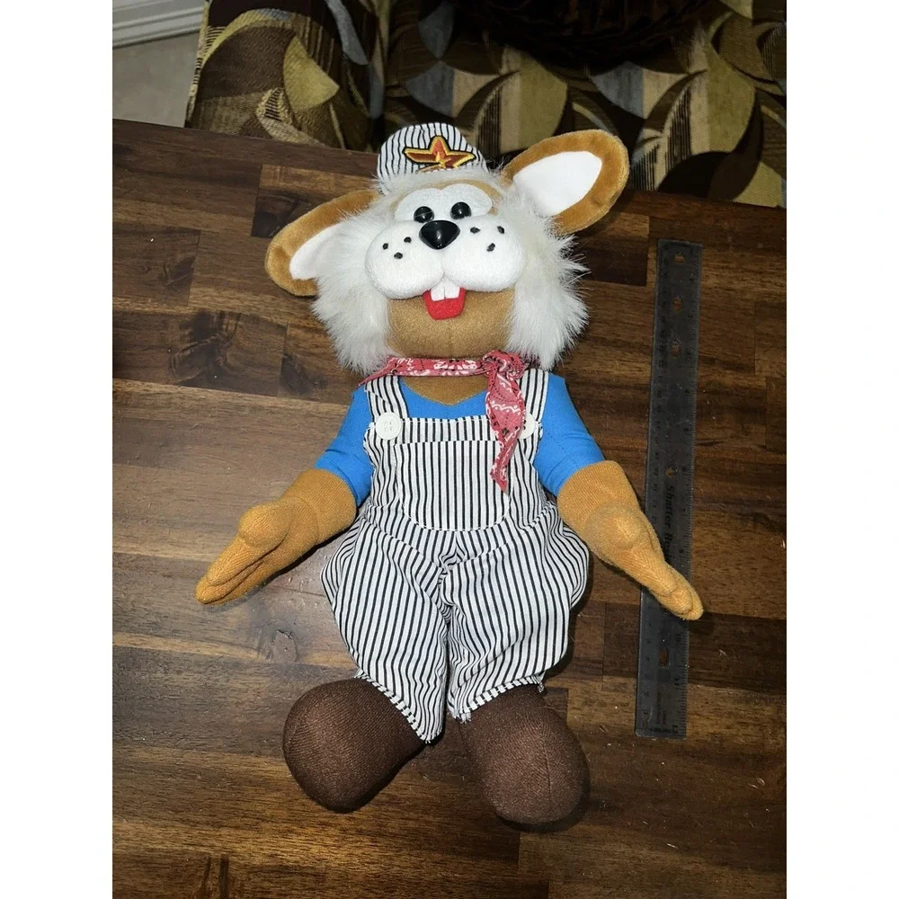 Vintage 2000's MLB Houston Astros Pet Plush Mascot Junction Jack Stuffed